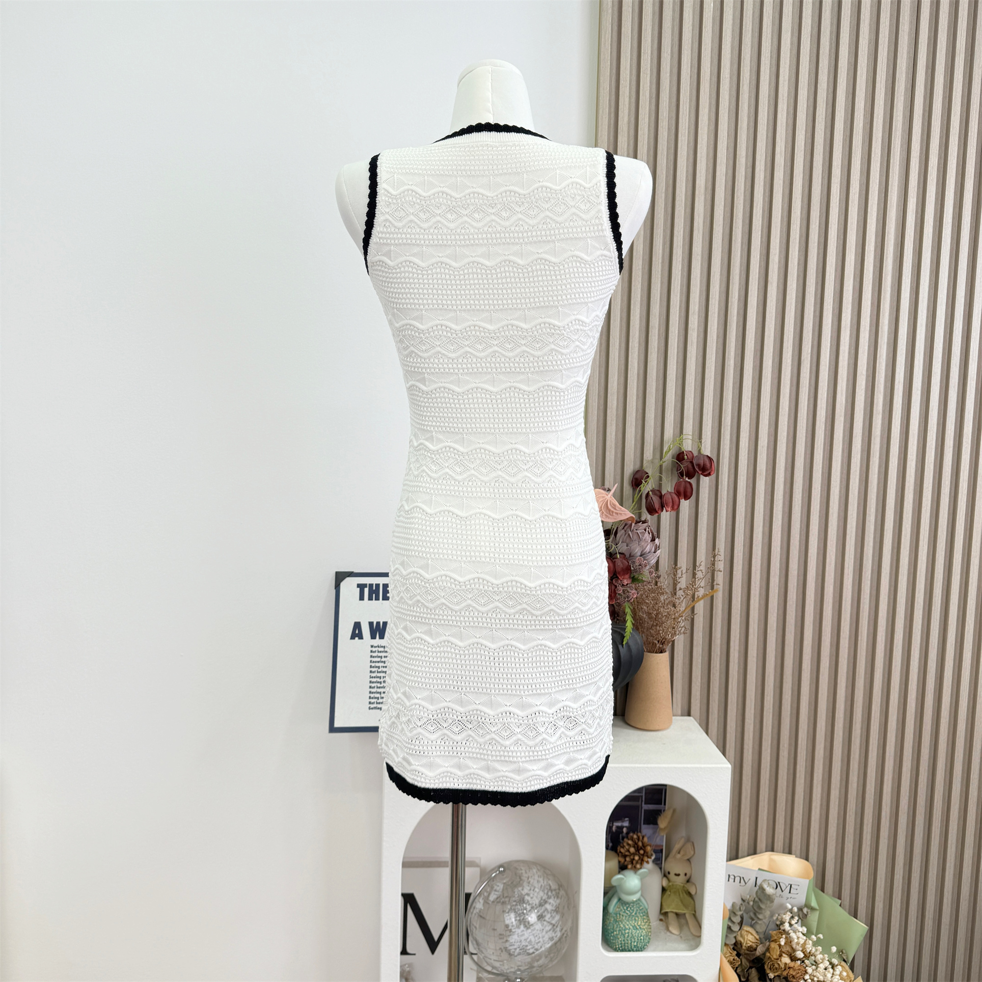 Small Fragrance Style Sling Dress Women 2026 Summer New Rich Girl Bodycon Sleeveless Dress - Image 4