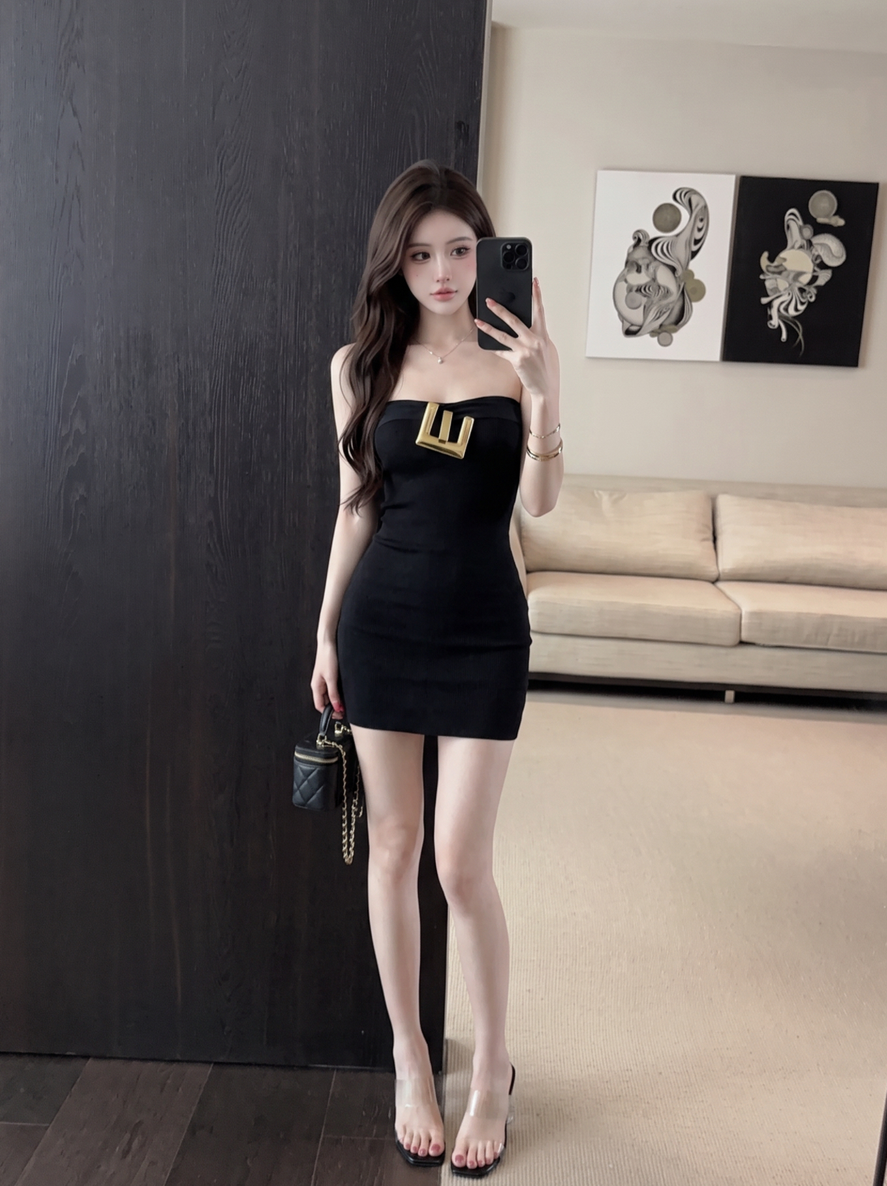 Off-Shoulder Strapless Bodycon Mini Dress for Women Summer - Image 3